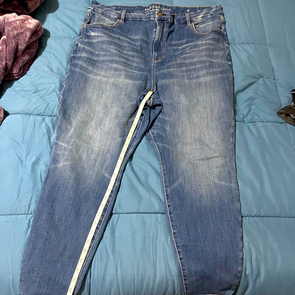 American Eagle Curvy Super Hi Rise Jeggings